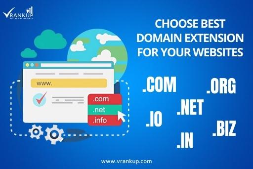Choose Best domain extension for your websites