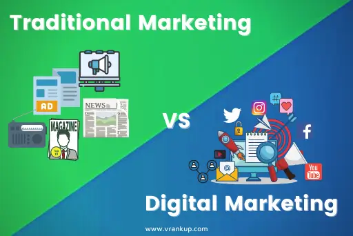 traditional marketing vs digital marketing – vrankup